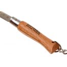 OPINEL No.4 bugylibicska - inox - kulcstartós - 000081