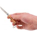 OPINEL No.4 bugylibicska - inox - kulcstartós - 000081