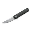 BÖKER PLUS Kwaiken Compact Flipper Marble Carbon rugós bicska