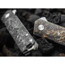 BÖKER PLUS Kwaiken Compact Flipper Marble Carbon rugós bicska