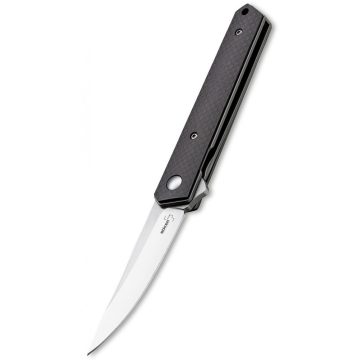 BÖKER PLUS Kwaiken Mini Flipper Carbon zsebkés - 01BO256