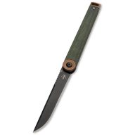 BÖKER PLUS Kaizen Green Canvas Micarta zsebkés
