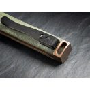 BÖKER PLUS Kaizen Green Canvas Micarta zsebkés - 01BO391