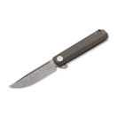 BÖKER PLUS Catalyst Green Damascus zsebkés