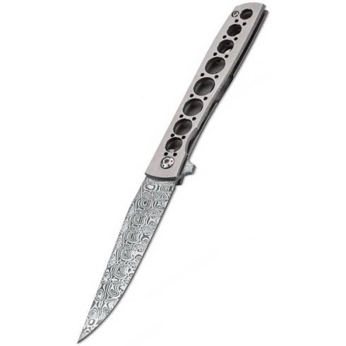 BÖKER PLUS Urban Trapper Damasteel zsebkés - 01BO739DAM