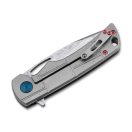 BÖKER PLUS P51 Mustang Damast zsebkés - 01BO910DAM