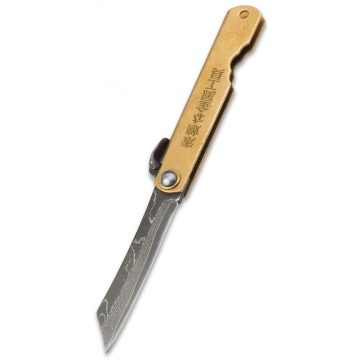 HIGONOKAMI Bonsai Hoseki Damascus zsebkés