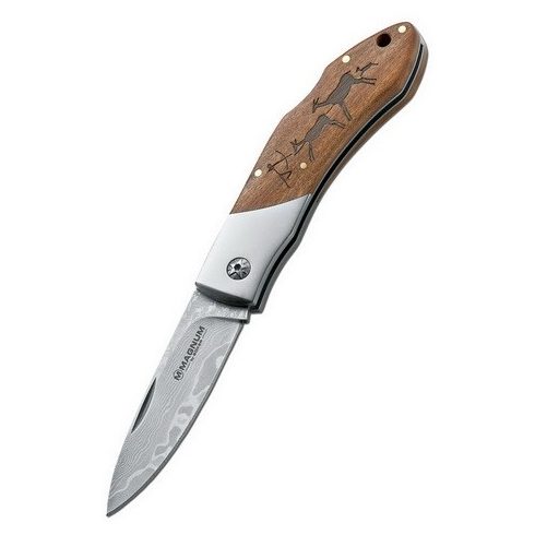 BÖKER MAGNUM Caveman Damascus zsebkés