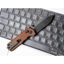 BÖKER MAGNUM Rockstub Brown Micarta zsebkés - 01SC710