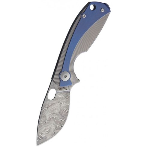 VIPER TECNOCUT Lille Damasteel Blue zsebkés