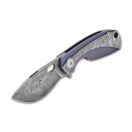 VIPER TECNOCUT Lille Damasteel Blue zsebkés
