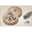 VIPER TECNOCUT Lille Damasteel Blue zsebkés - 01VP256DAM