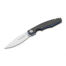 VIPER TECNOCUT Belone Carbon Blue zsebkés - 01VP277