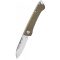 BUCK Saunter Drop OD Green Micarta zsebkés