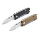 BUCK Saunter Drop OD Green Micarta zsebkés