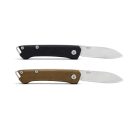 BUCK Saunter Drop OD Green Micarta zsebkés