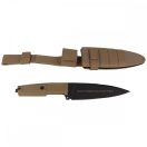 EXTREMA RATIO Shrapnel One Desert Dark Stone fixpengés tőr