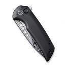 WE KNIFE  Mini Malice Heimskringla damasteel zsebkés