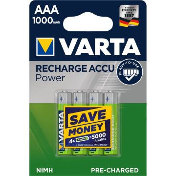 VARTA Akkumulátor POWER R2U Mikro 1000mAh AAA