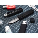 BÖKER PLUS  USB OTF Black rugós bicska