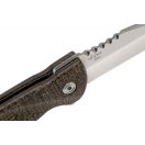 BUCK Sprint Pro burlap micarta zsebkés - 0841BRS-B