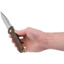 BUCK Sprint Pro burlap micarta zsebkés - 0841BRS-B