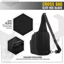 M-TAC Cross Elite Hex Black hátizsák