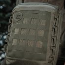 M-TAC Tablet Bag Laser Cut Hex Green oldaltáska