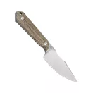 KIZER Mini Harpoon Maverick Customs AEB-L Micarta Fixpengés