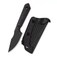 KIZER Mini Harpoon S45VN Fat Carbon fixpengés