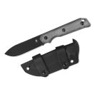 KIZER Begleiter Fixed Black Blade túlélőkés