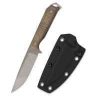 KIZER Begleiter Fix 3V Burlap Micarta túlélőkés -  1045MD1