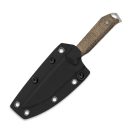 KIZER Begleiter Fix 3V Burlap Micarta túlélőkés -  1045MD1
