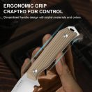 KIZER Begleiter Fix AEB-L G10 Brown túlélőkés