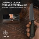 KIZER Begleiter Fix 3V Richlite Tanto túlélőkés