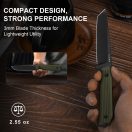 KIZER Begleiter Fix AEB-L G10 Green túlélőkés
