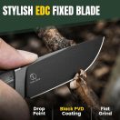KIZER Smolt D2, G10+Pei fixpengés