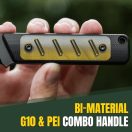 KIZER Smolt D2, G10+Pei fixpengés
