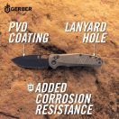 GERBER Scout Micarta bicska - 1064582