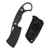 KIZER Little Rhino D2 G-10 Olive and Black fixpengés