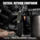 KIZER Little Rhino D2 G-10 Olive and Black fixpengés