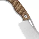 KIZER Little Rhino AEB-L Burlap Micarta fixpengés