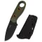 KIZER Beaver OD G-10 Black fixpengés