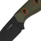 KIZER Beaver OD G-10 Black fixpengés - 1078A1