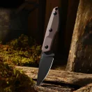 KIZER Splinter Brown G-10 Black Blade  fixpengés - 1087A2