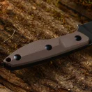 KIZER Splinter Brown G-10 Black Blade  fixpengés - 1087A2