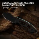 KIZER Rook 10V Black Coating Richlite fixpengés - 1090A1