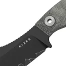 KIZER Rook 3-layer Acid-washed Norplex UltreX Micarta fixpengés
