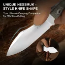 KIZER Rook AEB-L Satin Micarta fixpengés