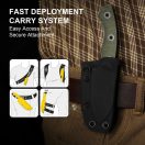 KIZER Rook AEB-L Satin Micarta fixpengés - 1090A4